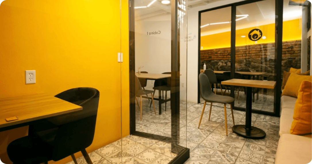 El Chez Vous Coyoacán es un espacio disponible en la red de Pluria