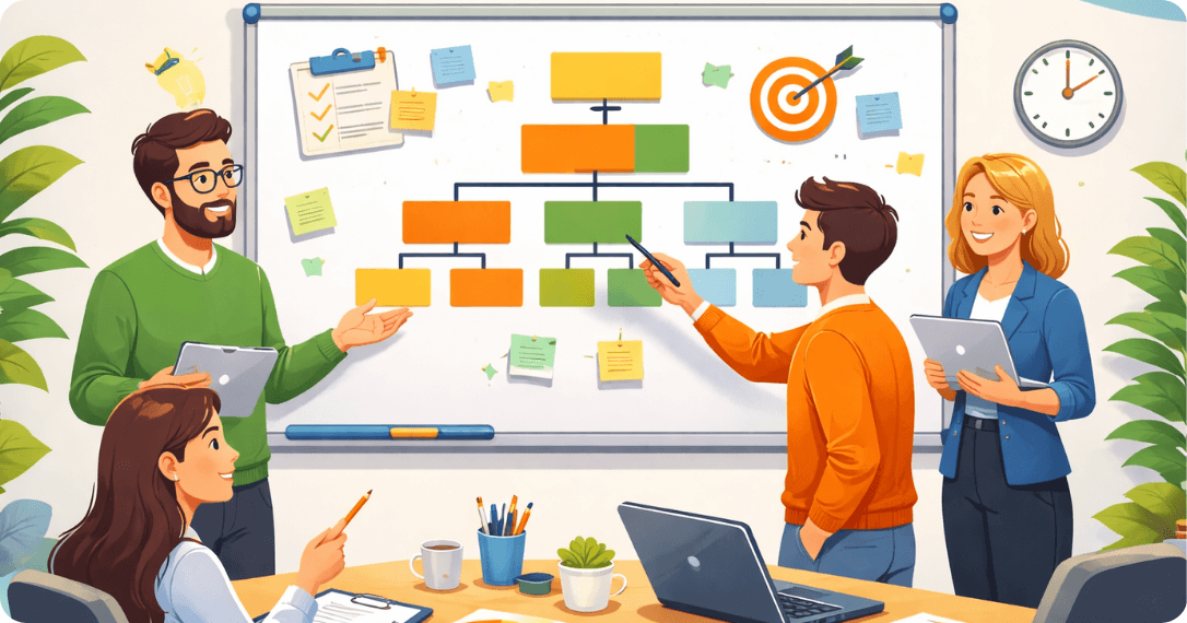 Equipo realizando una EDT