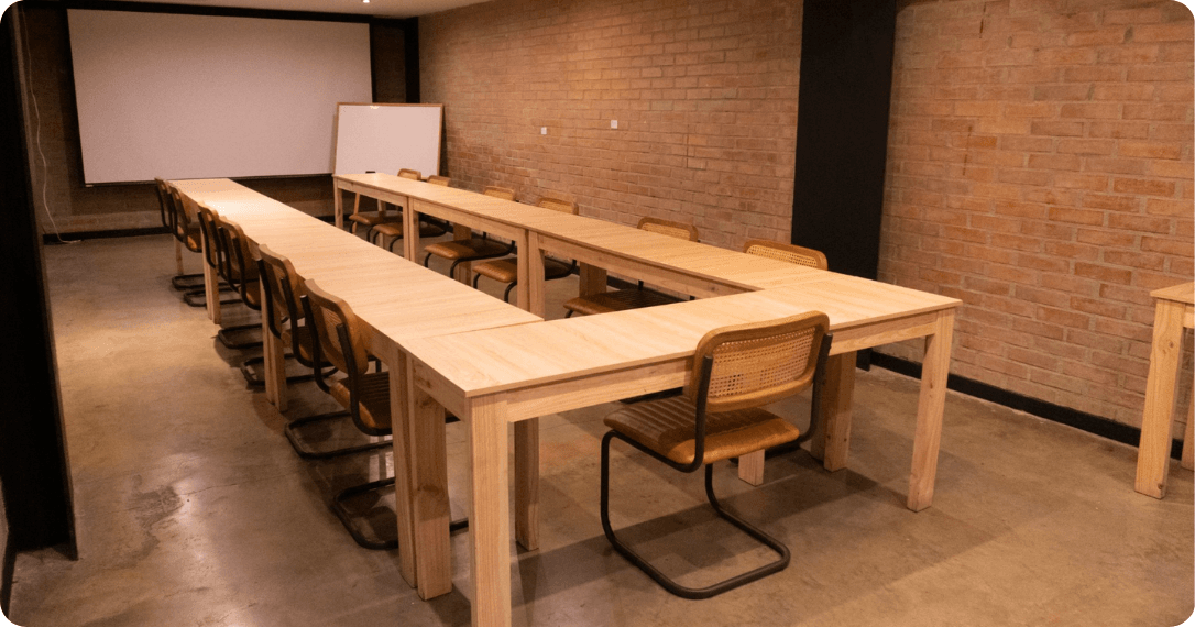 Espacio boutique de coworking y trabajo remoto en The Art Hotel El Poblado.