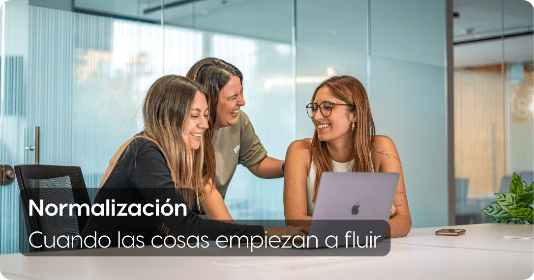 Etapas del modelo de Tuckman Normalización