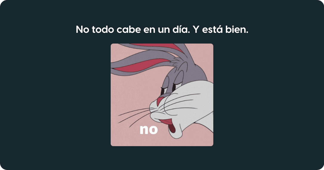 gestion del tiempo conclusion